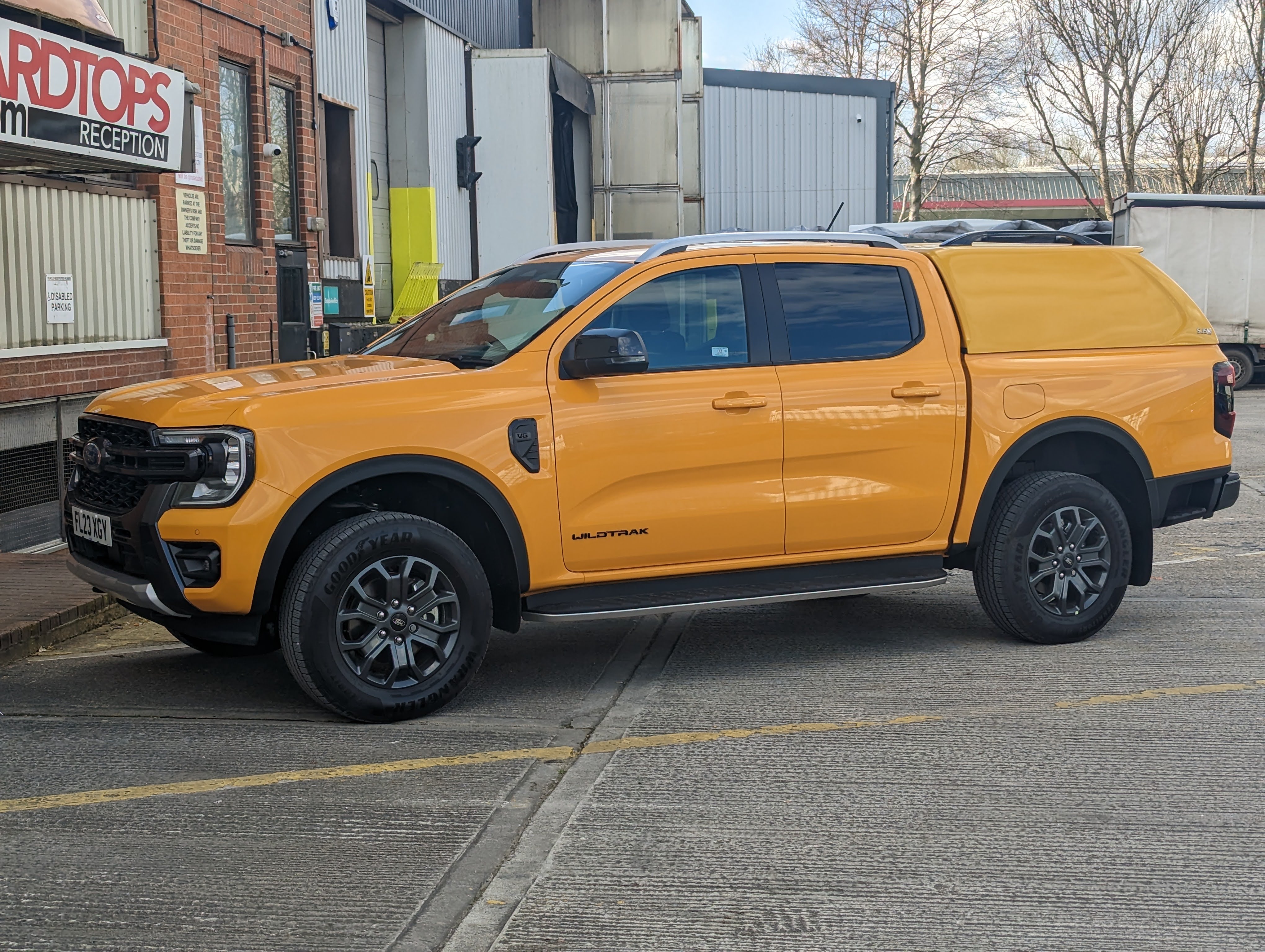 photo for Ford Ranger MK8 (2023-ON) SJS Solid Sided Hardtop Double Cab  