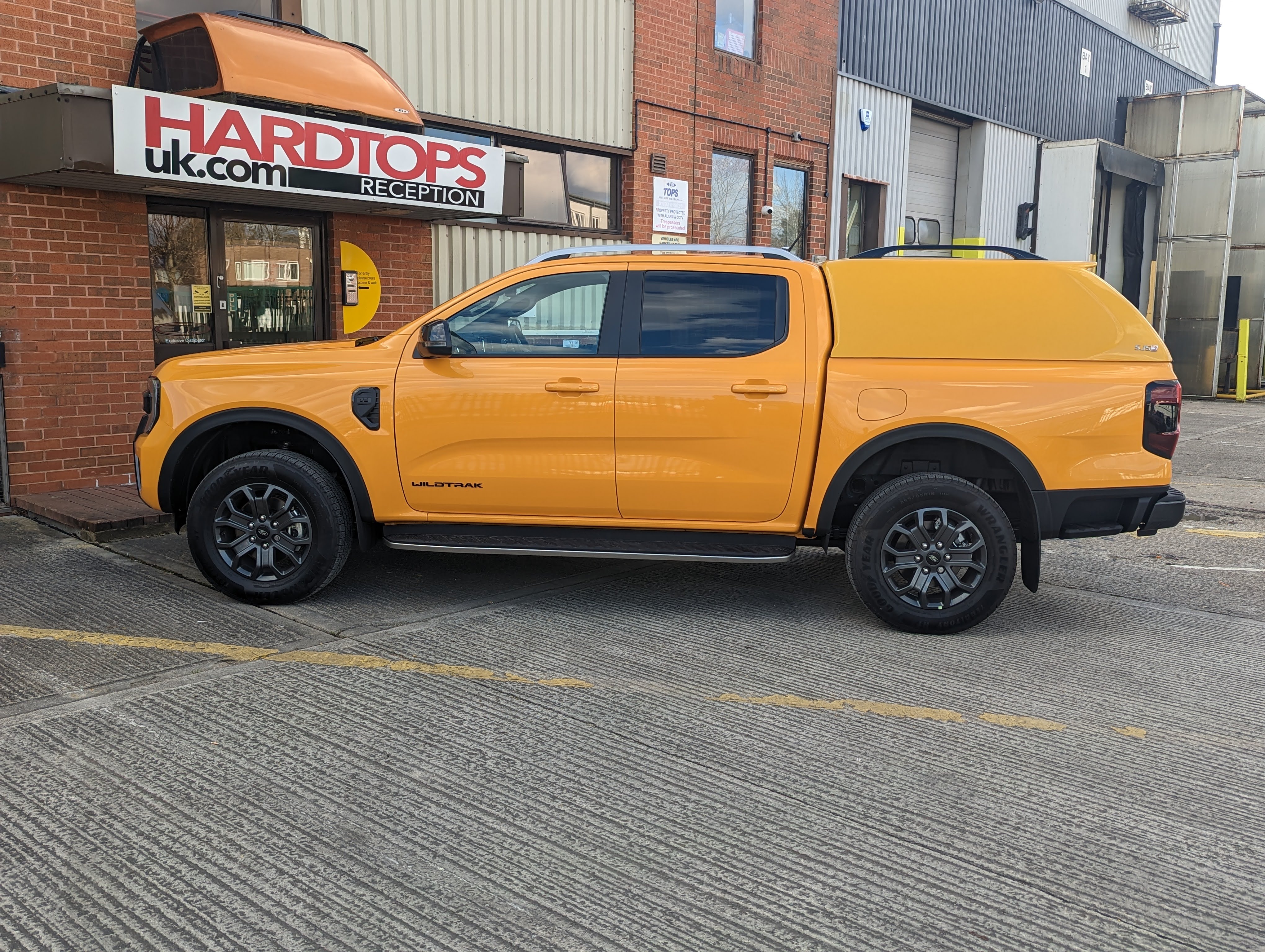 photo for Ford Ranger MK8 (2023-ON) SJS Solid Sided Hardtop Double Cab  