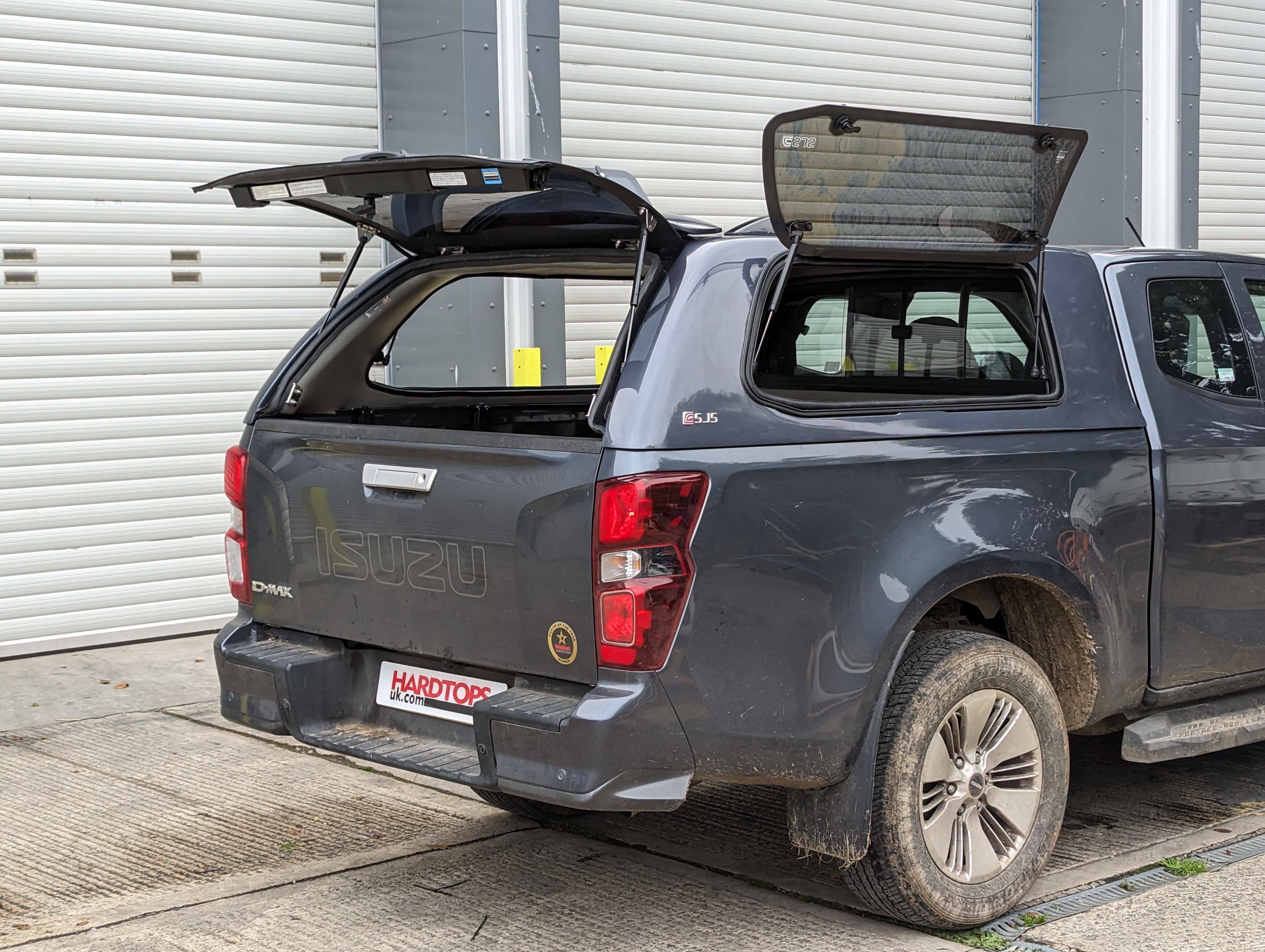 photo for  Isuzu D-Max SJS Side Opening Hardtop Double Cab - Central Locking Optional Extra