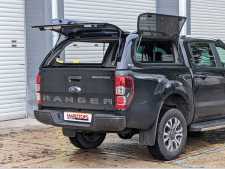 Ford Ranger MK7 (2019-ON) SJS Side Opening Hardtop Double Cab  - Central Locking Optional Extra