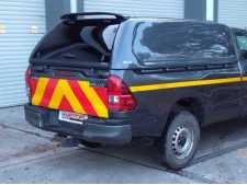 Toyota Hilux MK7  (16-20) SJS Solid Sided Hardtop Single Cab  With Central Locking