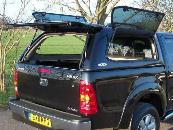 Mazda B2500 MK3 (1999-2006) SJS Side Opening Hardtop Double Cab  With Central Locking