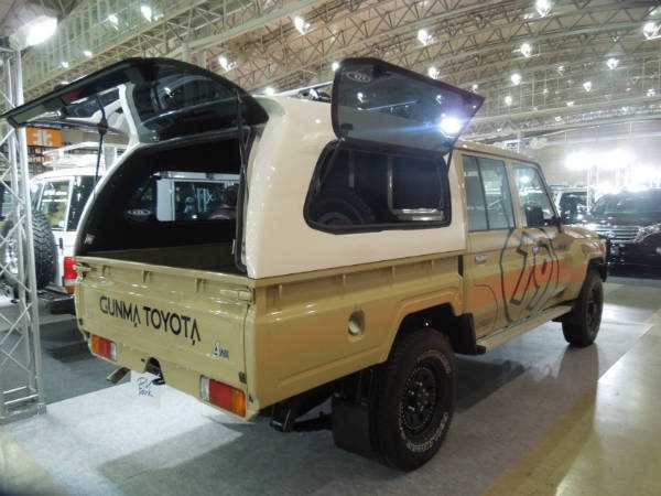 Toyota Land Cruiser 79 Series Series  SJS Side Opening Hardtop Double Cab  With Central Locking