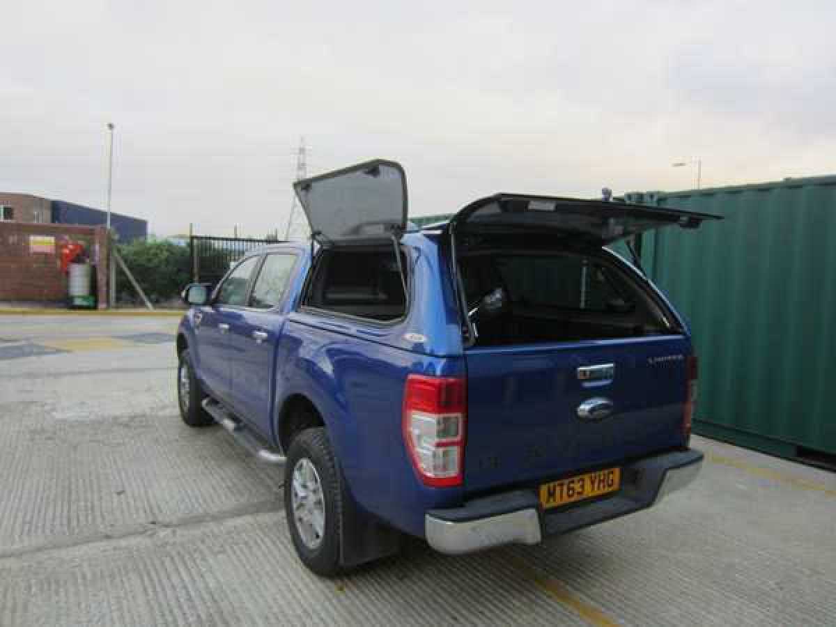 photo for Ford Ranger MK7 (2019-ON) SJS Side Opening Hardtop Double Cab  - Central Locking Optional Extra