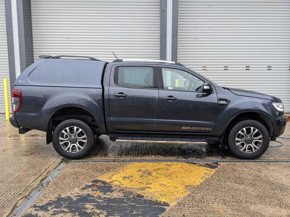 photo for Ford Ranger MK7 (2019-ON) SJS Solid Sided Hardtop Double Cab  - Central Locking Optional Extra