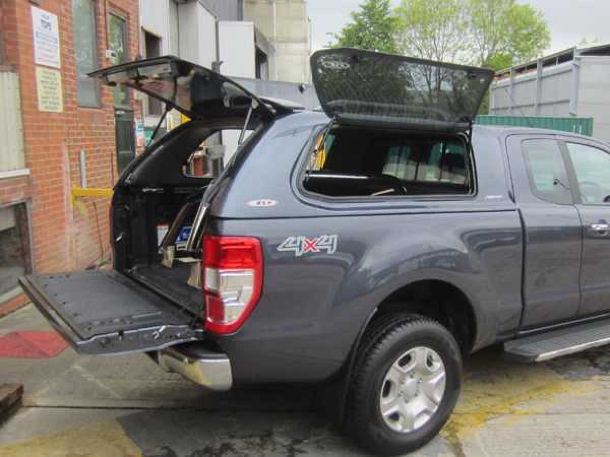 Ford Ranger SJS Side Opening Canopy / Hardtop Extra Cab 