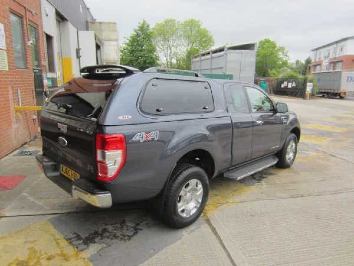 photo for Ford Ranger MK7 (2019-ON) SJS Side Opening Hardtop Extra Cab  - Central Locking Optional Extra