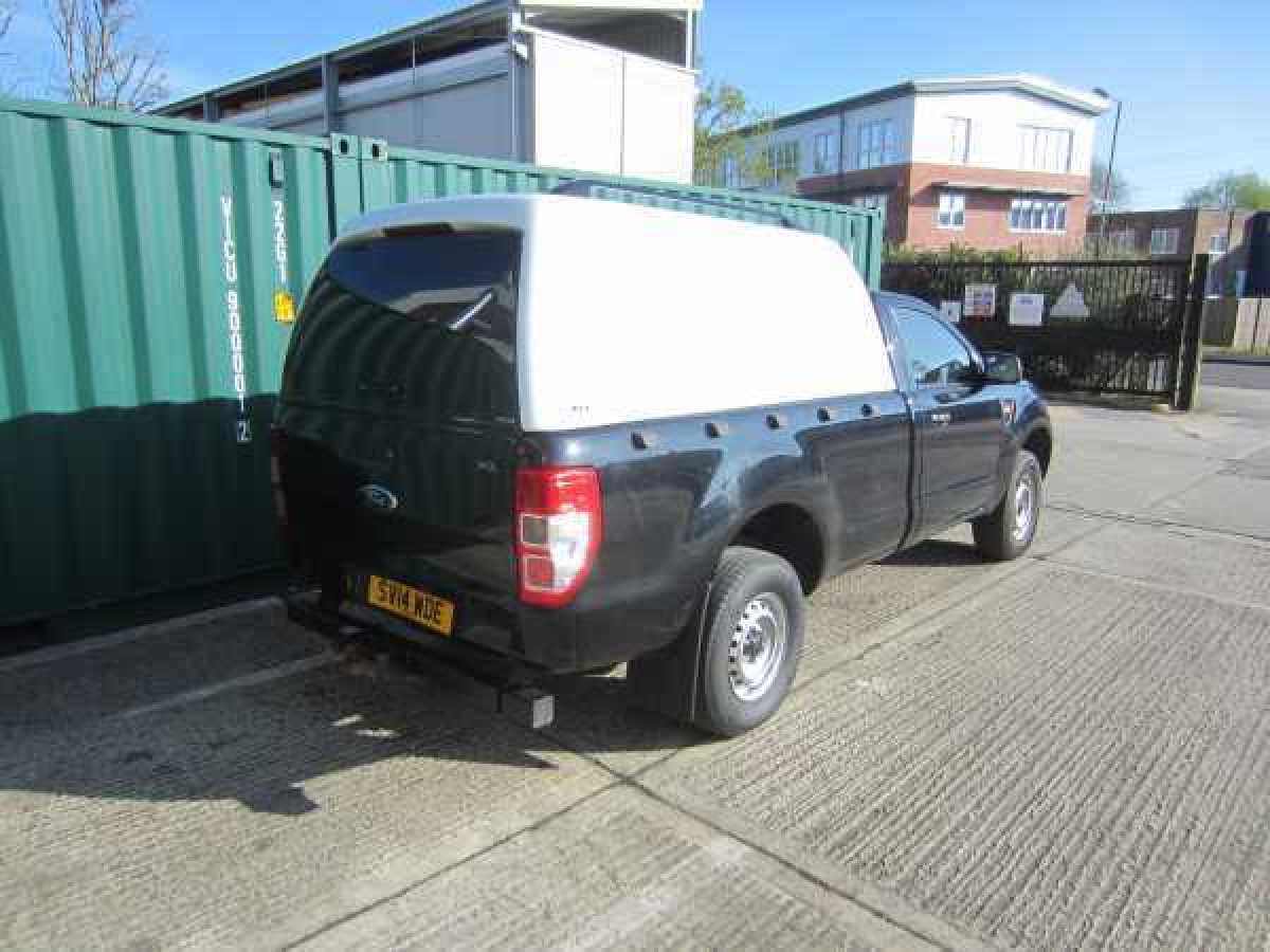 photo for Ford Ranger SJS Solid Sided Hardtop Single Cab - Central Locking Optional Extra