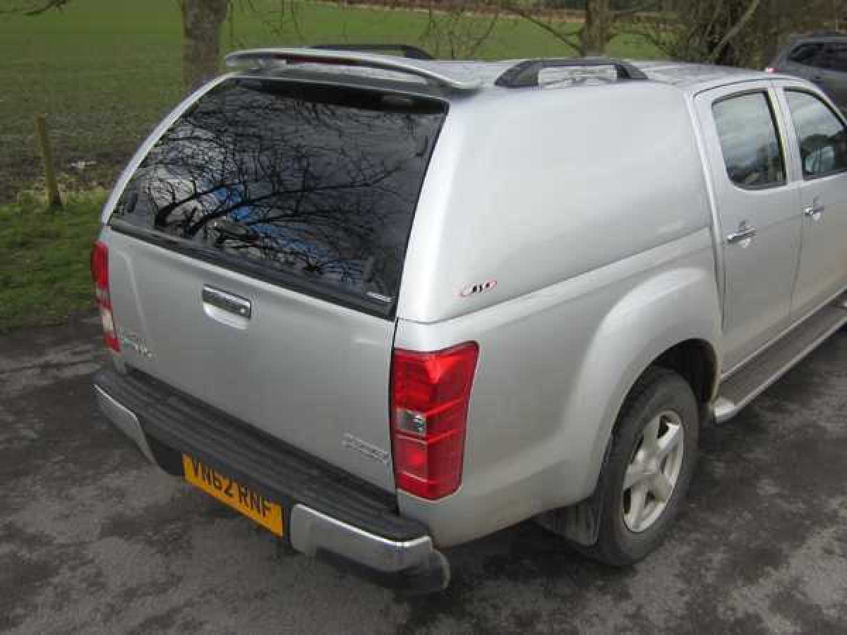  Isuzu D-Max SJS Solid Sided Hardtop Double Cab - Central Locking Optional Extra