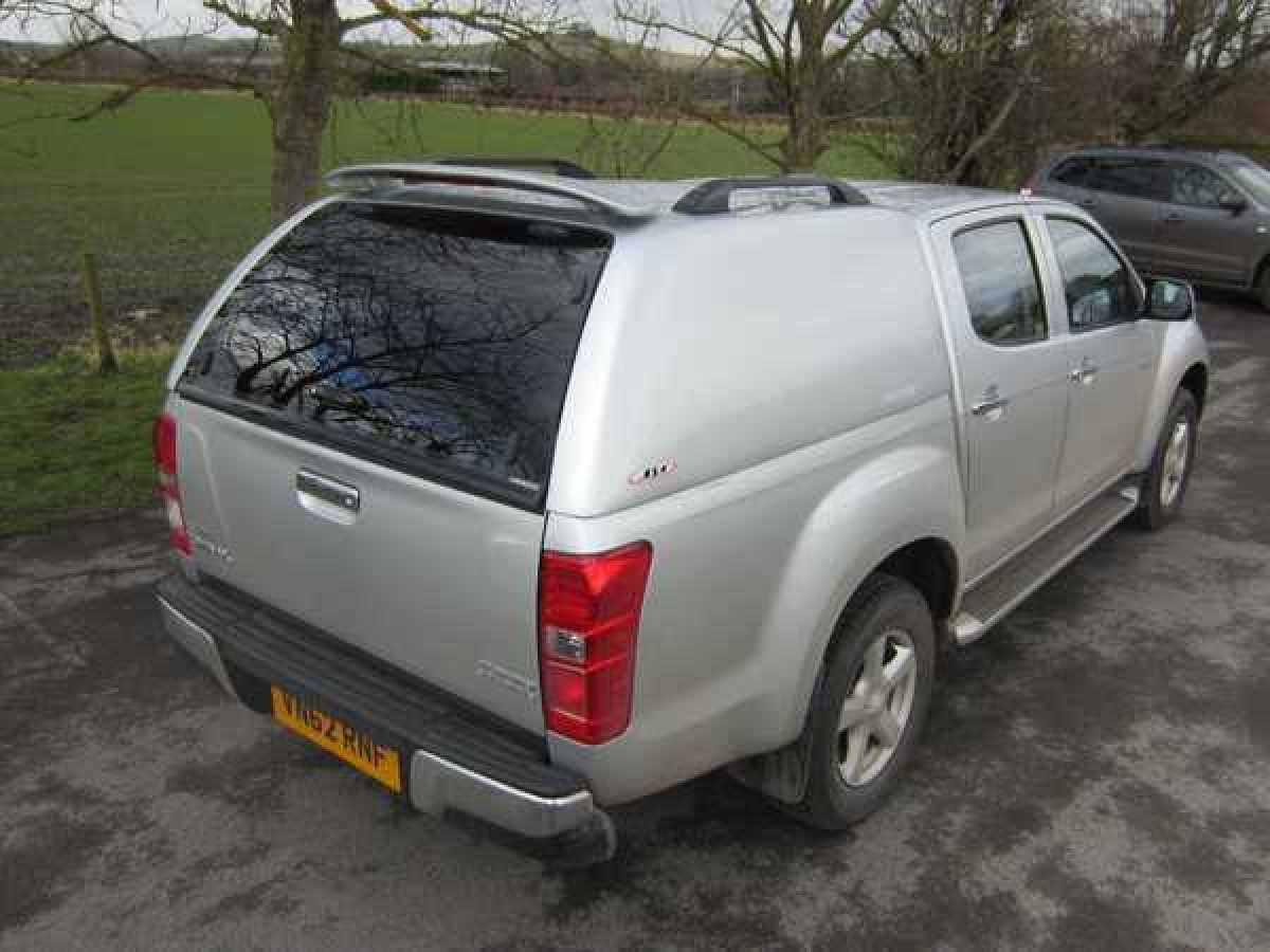 photo for  Isuzu D-Max SJS Solid Sided Hardtop Double Cab - Central Locking Optional Extra