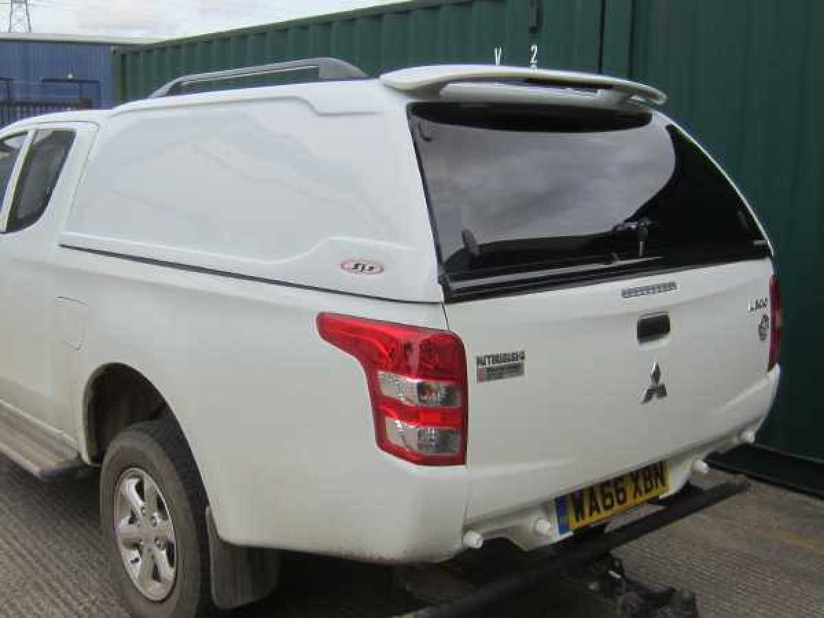 Mitsubishi L200 MK8 Series 5 (2019-ON) SJS Solid Sided Hardtop King / Extra Cab - Central Locking Optional Extra