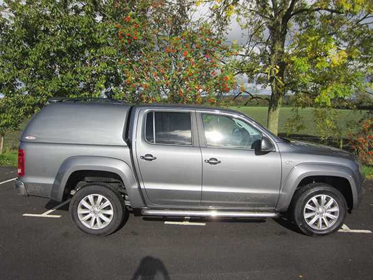photo for  VW Amarok MK2 SJS Solid Sided Hardtop Double Cab - Central Locking Optional Extra